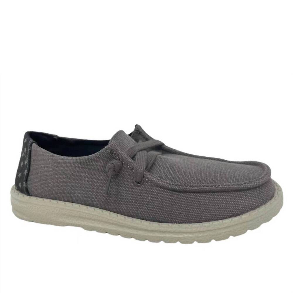 NEW GYPSY JAZZ women's cadence sneaker in grey